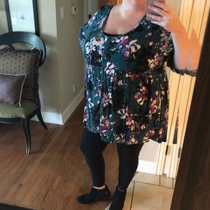 3x Hi-lo Botton Front Tunic